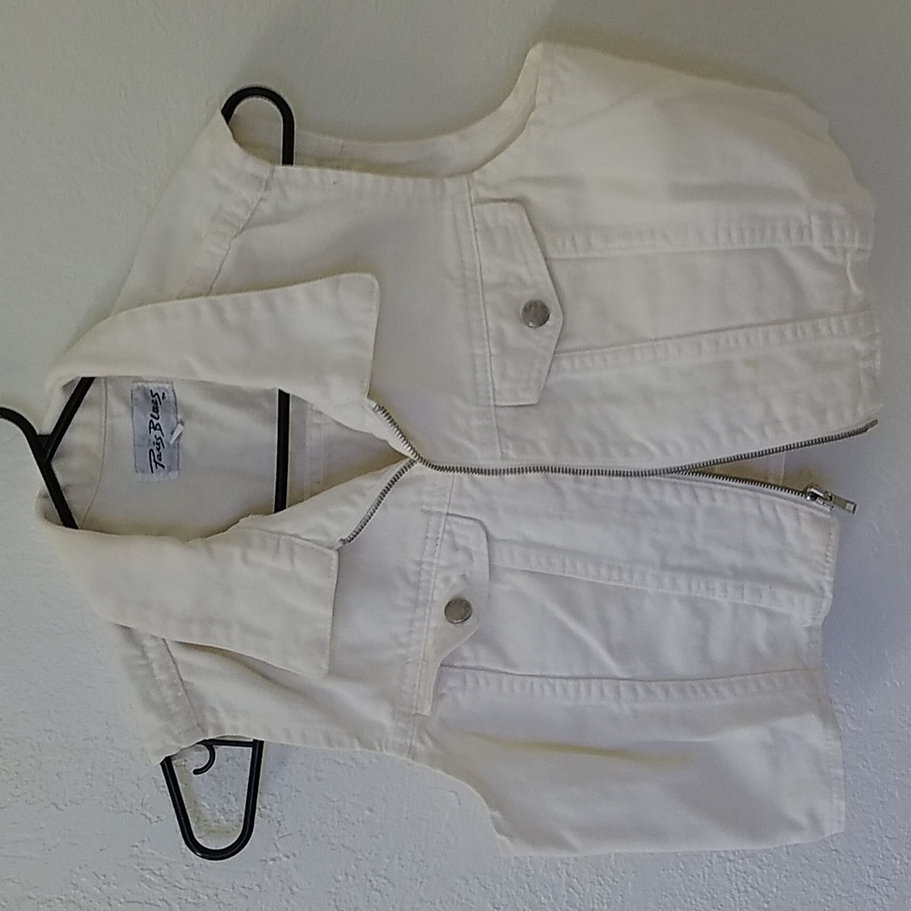 Paris Blues Zip Front Vest